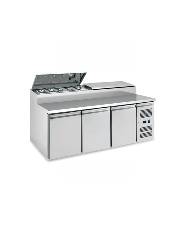 Steel Pizza Makeline & Preparation Counter (DSH 2000/750 & DSH 3000/750)
