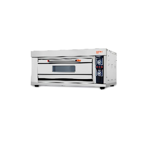 Dorek DEPO-1D2T 1 Deck 2 Trays Commercial Electric Pizza Oven with Stone (6.6 kW)